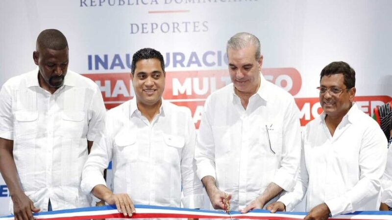 Gobierno Inaugura Moderno Techado Multiuso en Los Alcarrizos