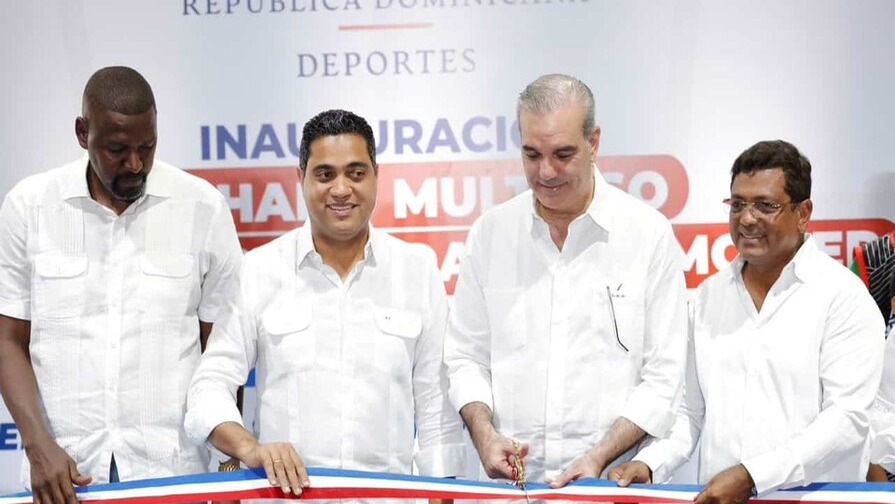Gobierno Inaugura Moderno Techado Multiuso en Los Alcarrizos