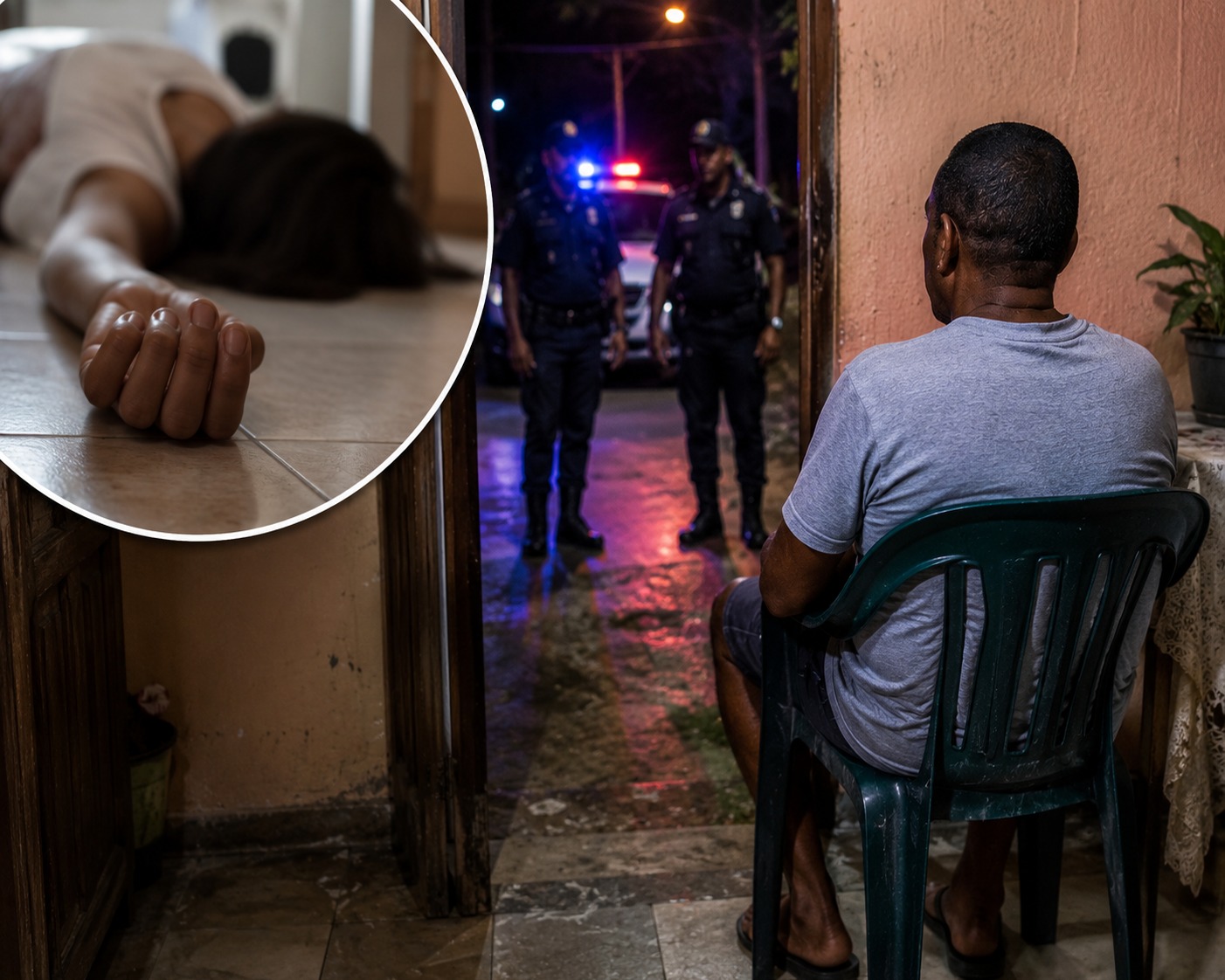 Detenido en Villa Mella tras presunto feminicidio: Esperó a la Policía en su hogar
