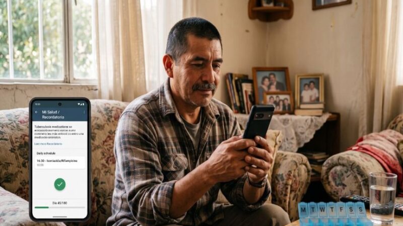 Pacientes con Tuberculosis Optan por Monitoreo Digital de su Salud