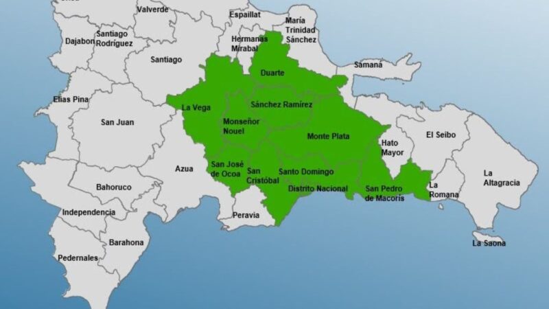 COE Declara Alerta Verde en Diez Provincias por Vaguada y Onda Tropical
