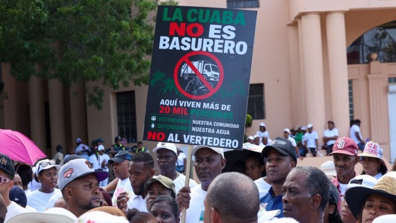 La Cuaba clama al Palacio Nacional: No al vertedero en Los Aguacates