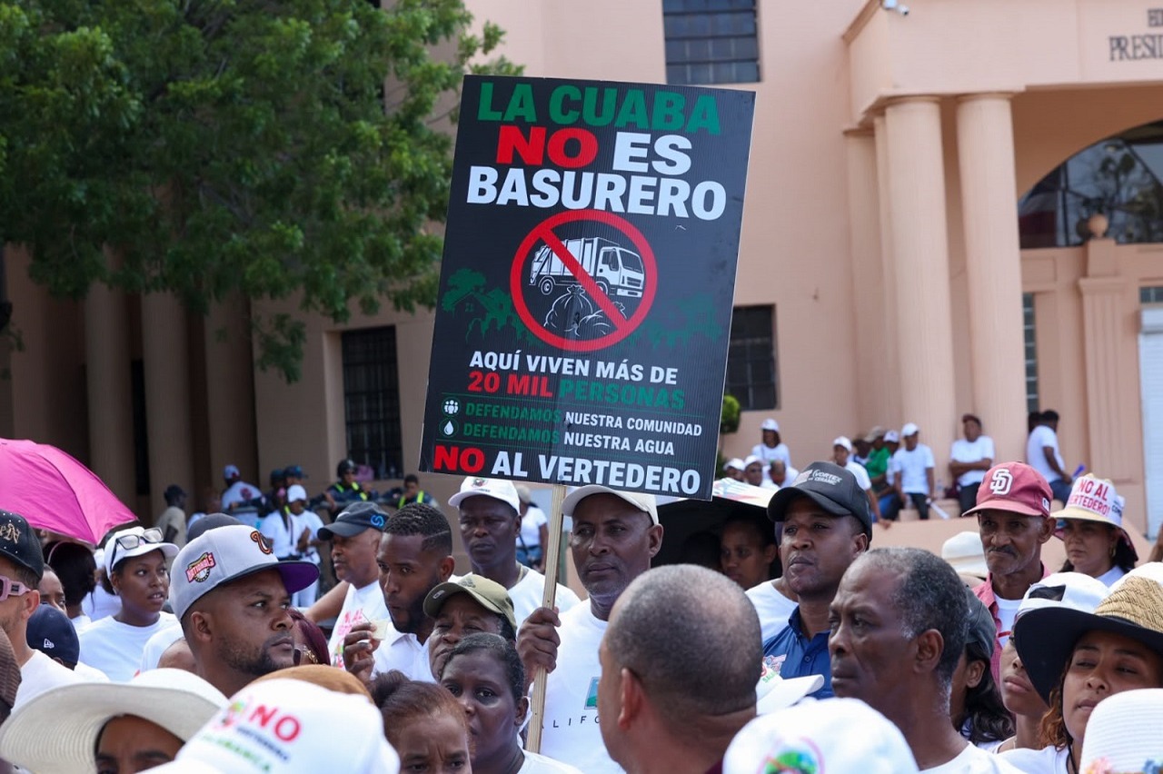 La Cuaba clama al Palacio Nacional: No al vertedero en Los Aguacates