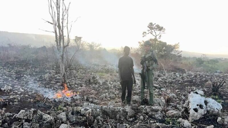 Operativos Intensivos para Combatir Incendios Forestales en Áreas Protegidas