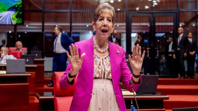 Senadora Bournigal Defiende la Integridad de la Policía Nacional