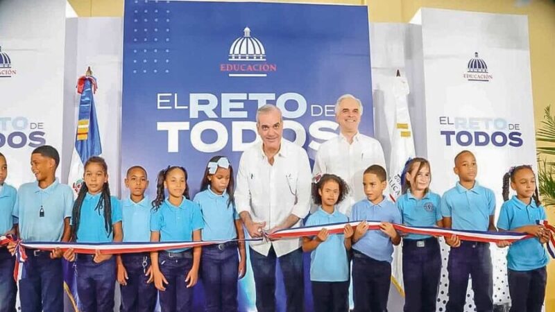 Minerd Inaugura 77 Nuevas Aulas para el Próximo Año Escolar