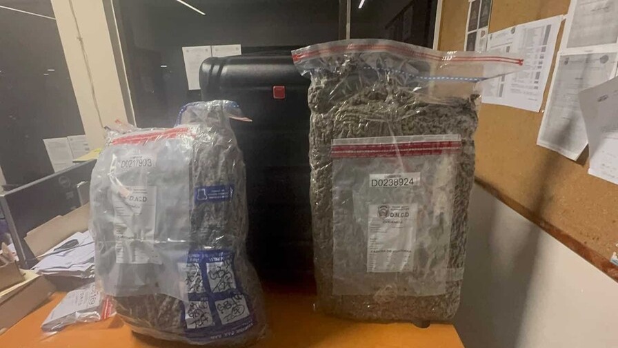 Incautan 28.98 Libras de Marihuana en el Aeropuerto Las Américas
