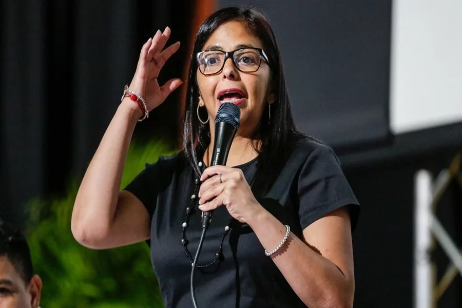 Delcy Rodríguez Defiende la Soberanía de Venezuela ante EE.UU.