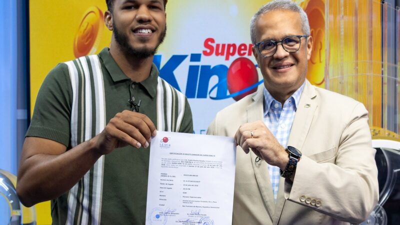 Emprendedor Dominicano Gana 25 Millones en el Súper Kino de LEIDSA