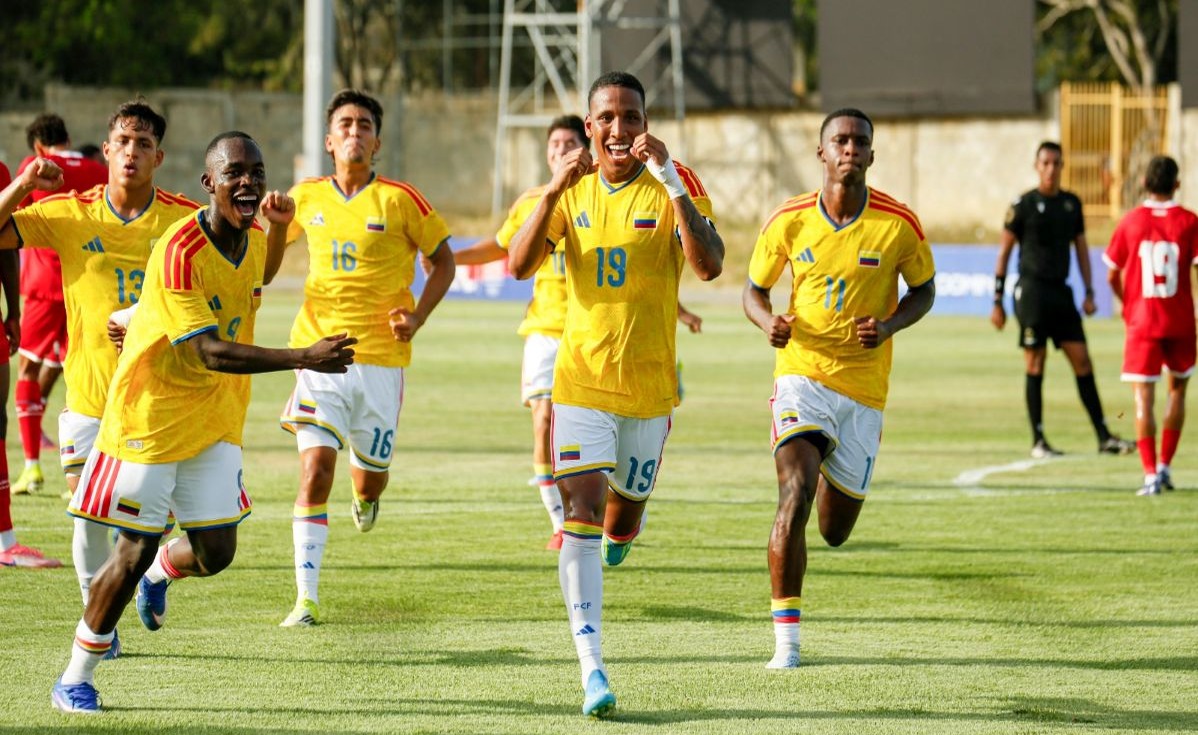 Gol de Kener González da victoria a Colombia sobre Panamá en Juegos Centroamericanos