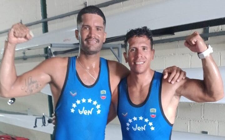 Venezolanos Machado y Mora Triunfan con Oro en Remo M2