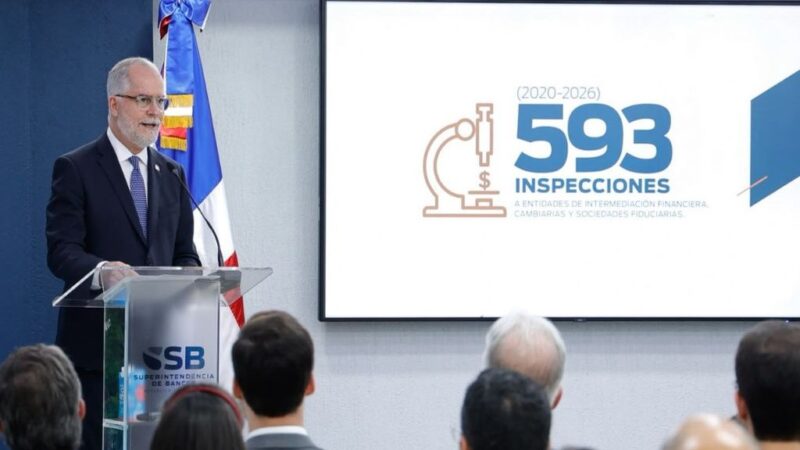 Superintendente de Bancos destaca logros en transformación financiera 2020-2026