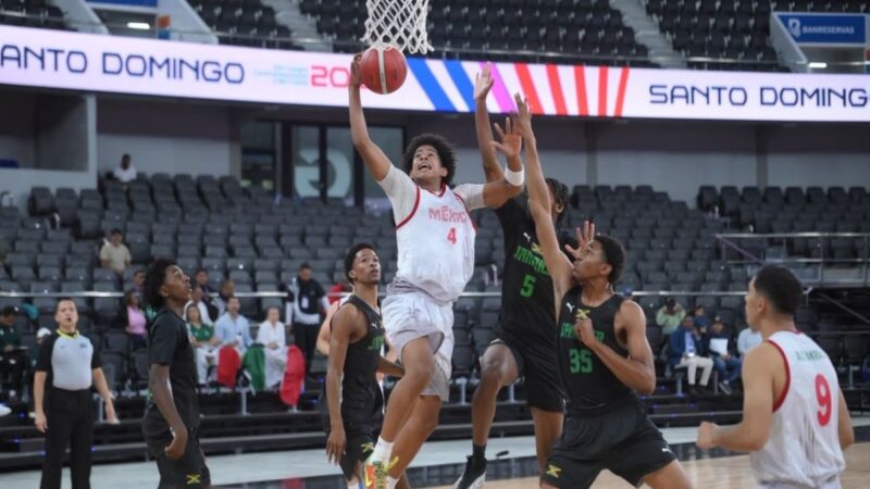 México Aplasta a Jamaica en Baloncesto Masculino de los JCC Santo Domingo 2026