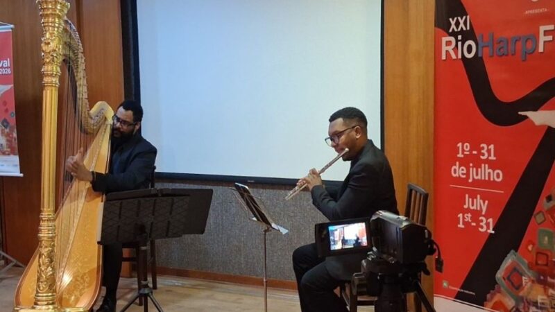Adán Vásquez Brilla en el XXI Rio Harp Festival con el Apoyo del Consulado Dominicano