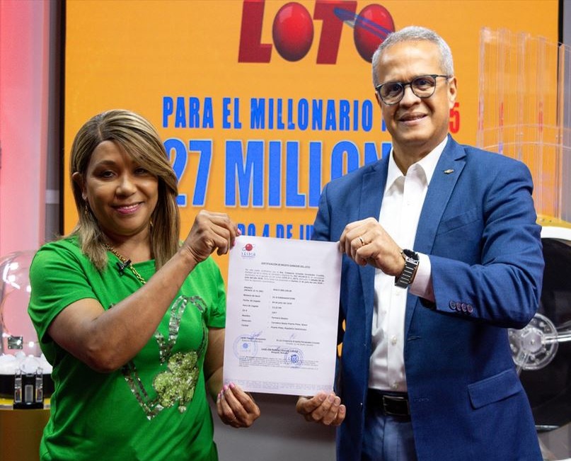Dominicana en España Gana 27 Millones con el Loto de LEIDSA