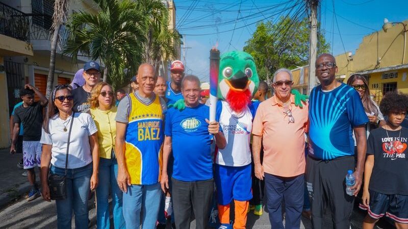 Villa Juana Celebra con Orgullo el Recorrido de la Antorcha de los Juegos Centroamericanos