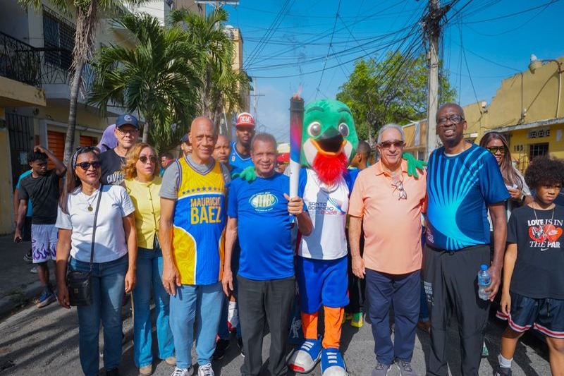 Villa Juana Celebra con Orgullo el Recorrido de la Antorcha de los Juegos Centroamericanos