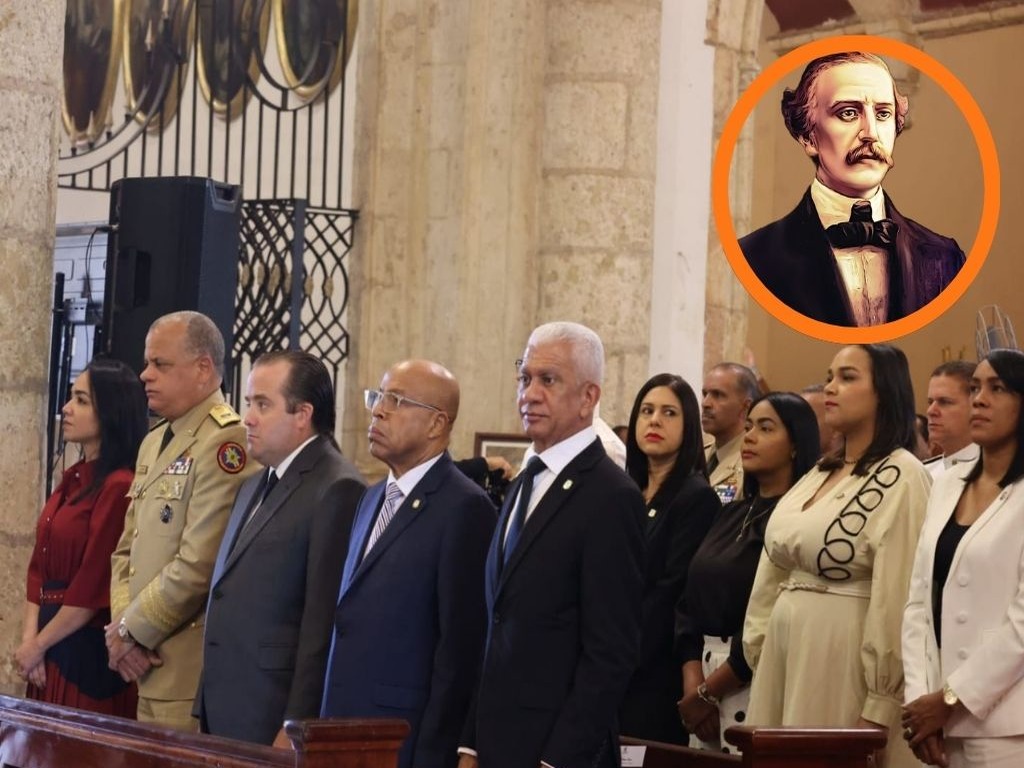 Conmemoran 150 Años del Fallecimiento de Juan Pablo Duarte en la Catedral