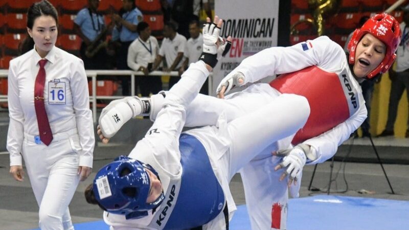 Madelinne Rodríguez Brilla con Bronce en Taekwondo para RD