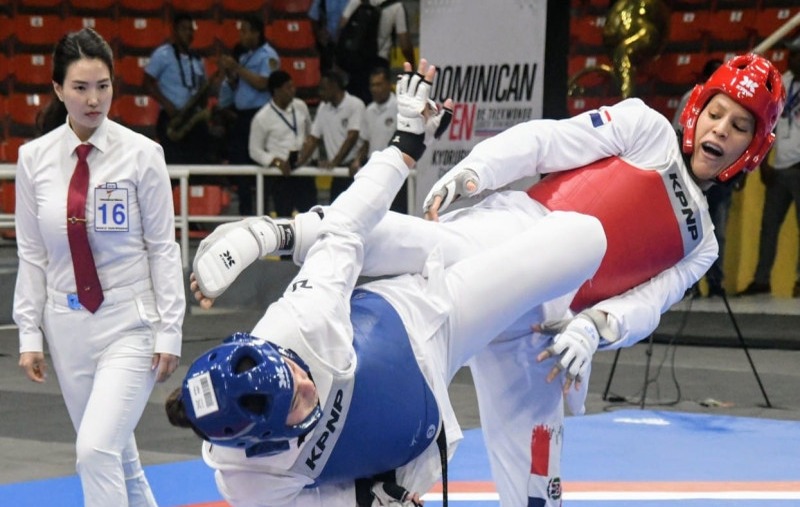 Madelinne Rodríguez Brilla con Bronce en Taekwondo para RD