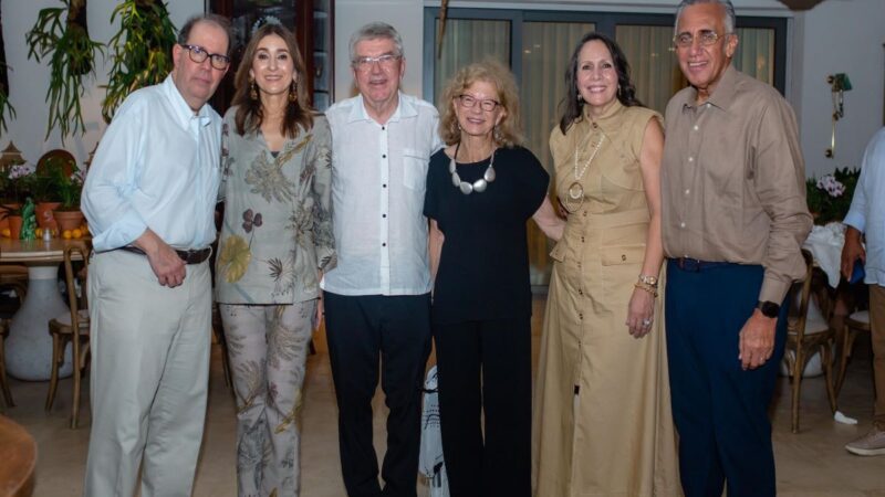 Felipe Vicini y CRESO Rinden Homenaje a Miembros del COI en Santo Domingo
