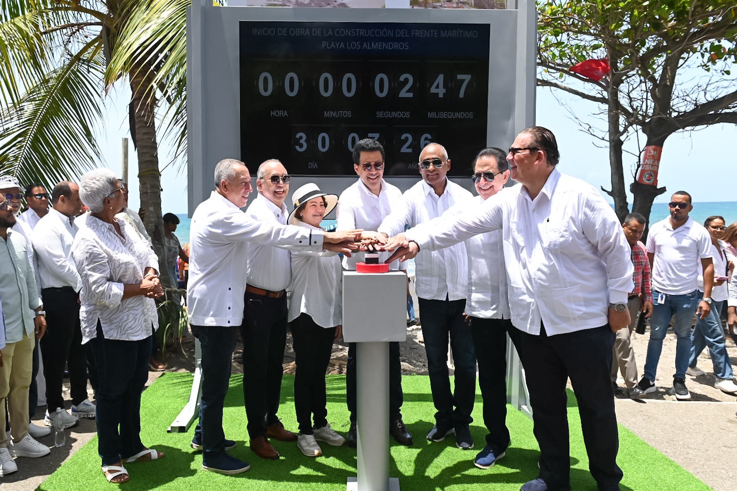 David Collado Inicia Importantes Obras Turísticas en Baní con Inversión Millonaria
