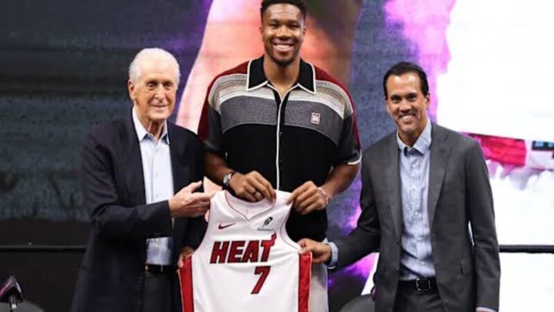 Giannis Antetokounmpo se une a los Miami Heat con la esperanza de unirse a LeBron James
