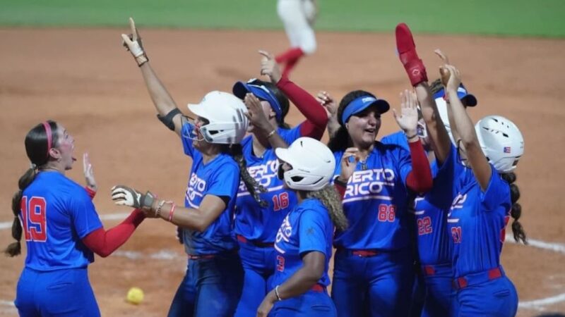 Puerto Rico Asegura su Pase a la Súper Ronda al Derrotar a RD en Softbol Femenino