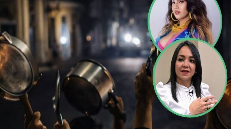 Melymel Lidera Cacerolazos Contra Reforma Fiscal y Ley Mordaza