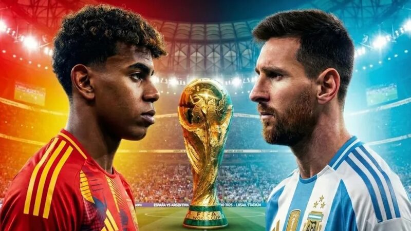 Argentina y España se enfrentan en la final del Mundial 2026: Dónde verlo en RD