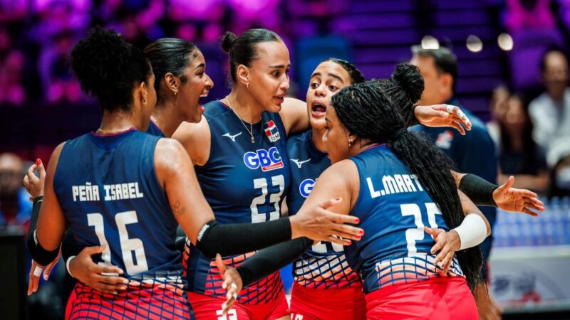 Bélgica se Impone a República Dominicana en un Reñido Encuentro de Voleibol