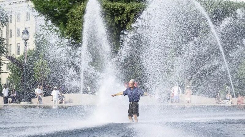 Estados Unidos bajo alerta por calor extremo y lluvias torrenciales