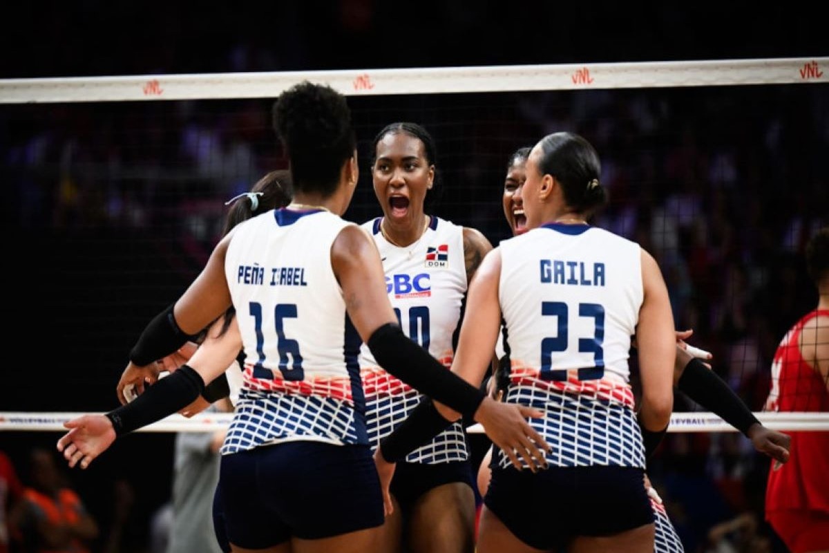Dominicana Vence a China en la Liga de Naciones de Voleibol