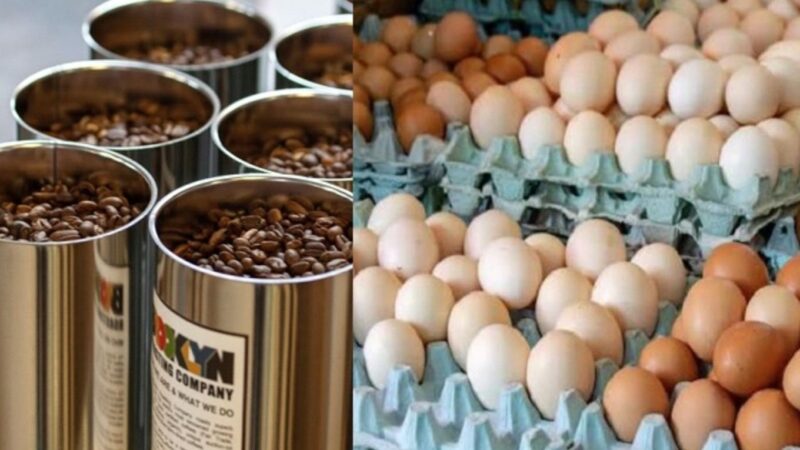 Retiran Café y Huevos en EE. UU. por Riesgos de Salud