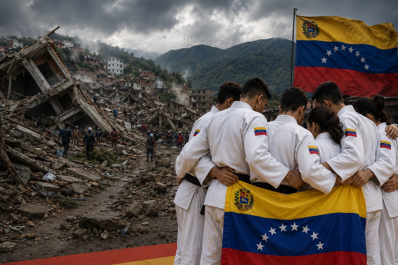 Judocas Venezolanos: Un Combate de Esperanza en Santo Domingo