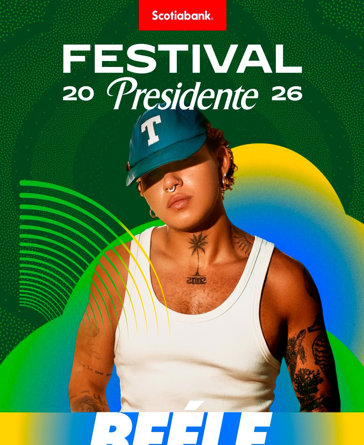Beele se Une al Cartel del Esperado Festival Presidente 2026