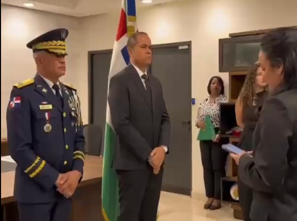 Faride Raful Lidera Cambio de Mando en la Policía Nacional
