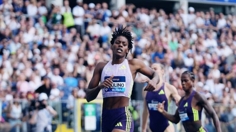 Marileidy Paulino Brilla en la Liga Diamante de Silesia