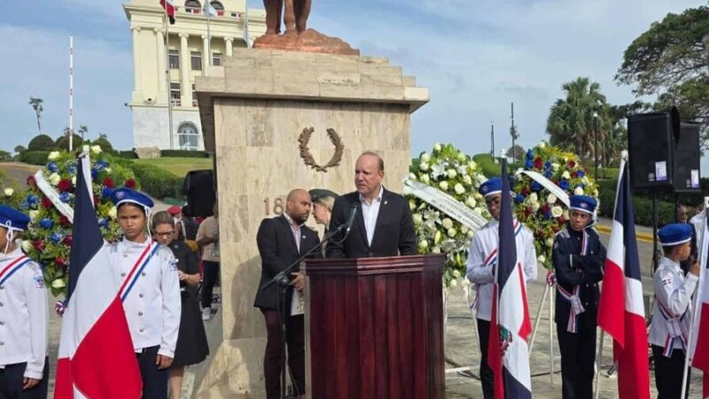 Conmemoración del 163 Aniversario de la Guerra de la Restauración en Santiago