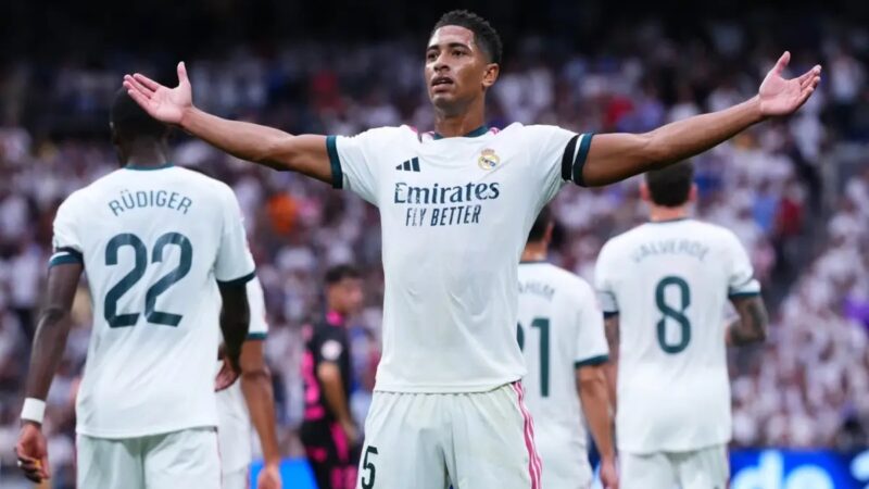 Bellingham Brilla en la Victoria del Real Madrid ante Málaga