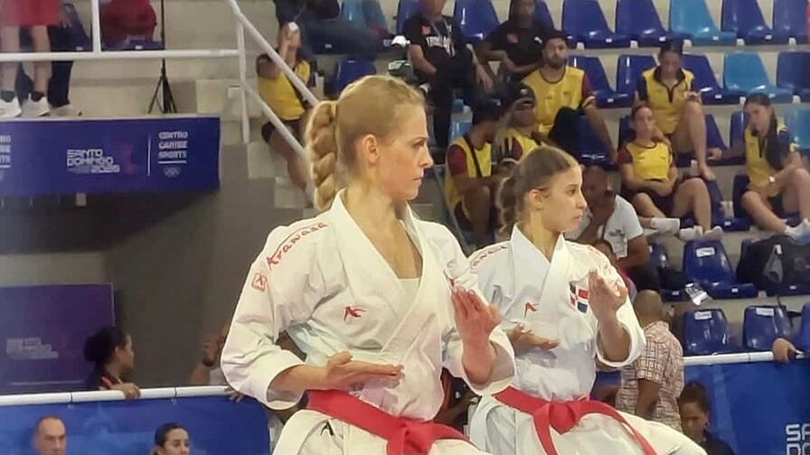 Dominicana Brilla con Oro en Kata en Juegos Centroamericanos