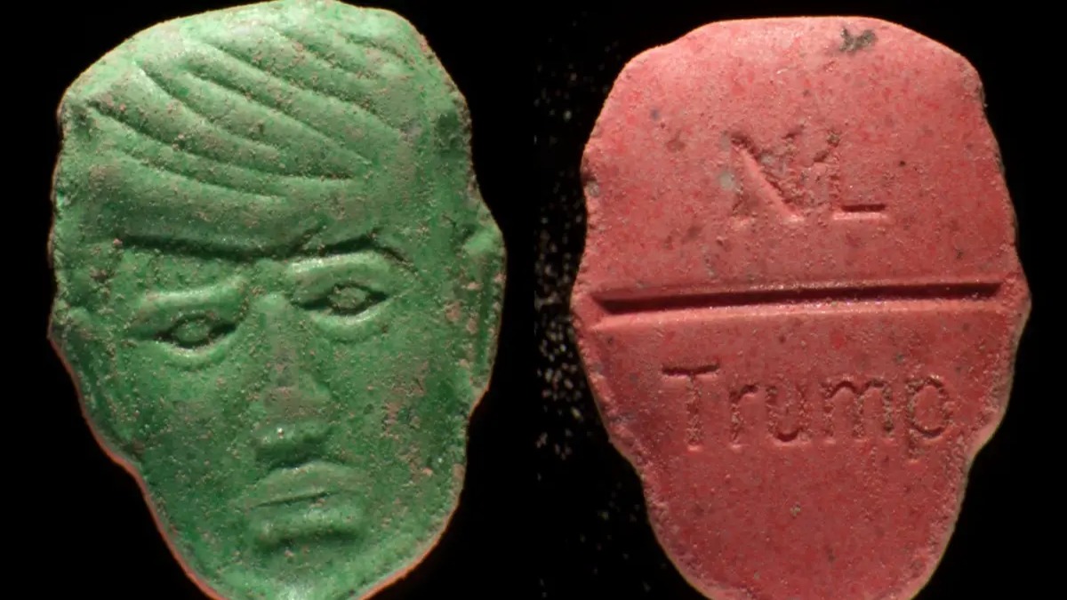 Alerta Roja: Pastillas de Éxtasis con Forma de Trump Amenazan la Salud