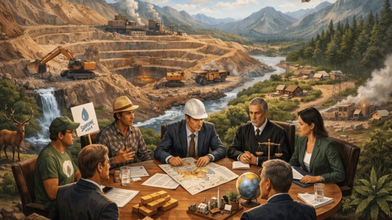 Inteligencia Artificial y Minería: Un Experimento de Gobernanza