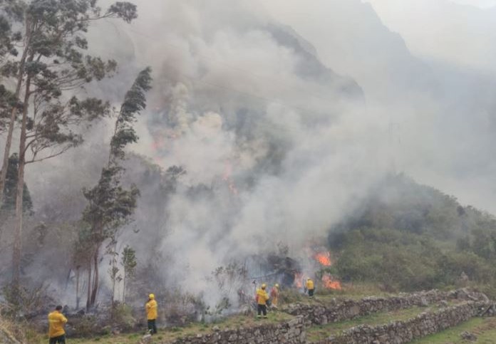 Incendio en Machu Picchu: 1.5 Hectáreas de Bosque Primario Afectadas