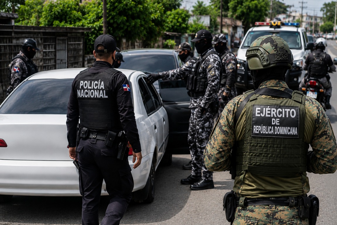 Más de 600,000 Operativos Policiales Semanales en República Dominicana