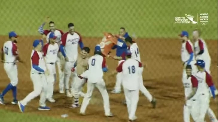 Puerto Rico se impone a Dominicana en emocionante inicio del béisbol centroamericano