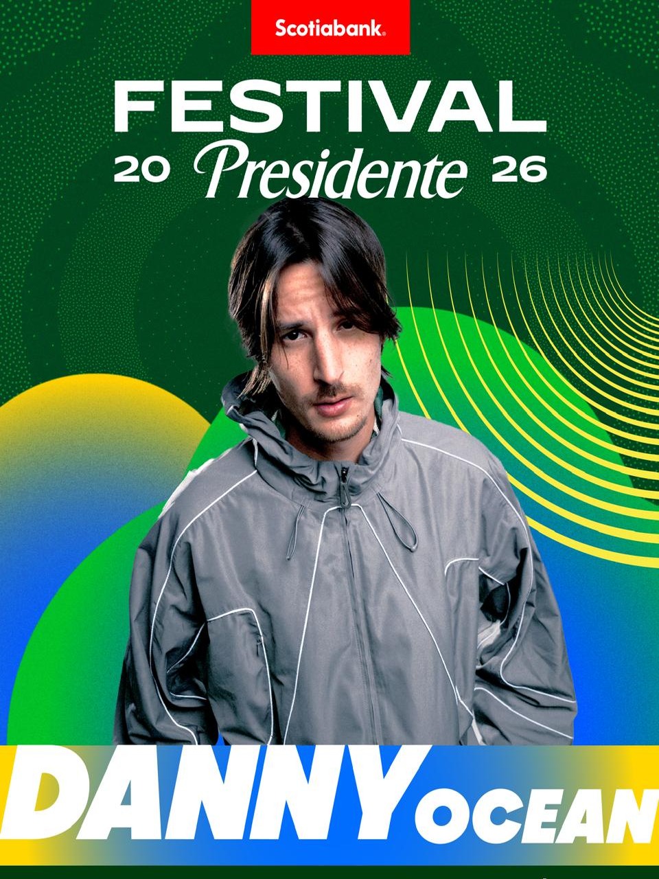 Danny Ocean se Suma al Cartel del Festival Presidente 2026