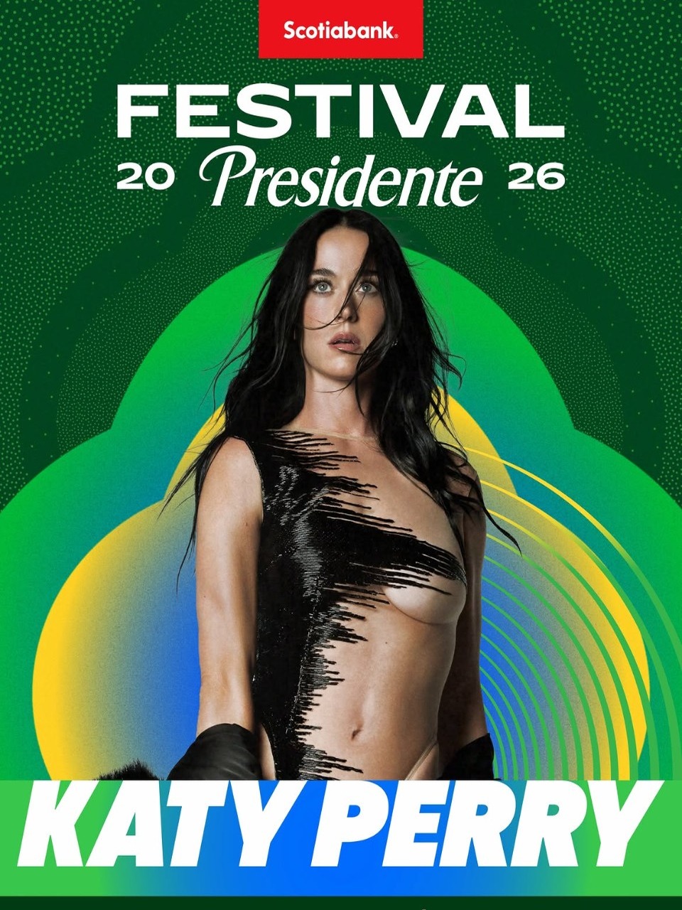 Katy Perry Encabeza el Regreso del Festival Presidente 2026