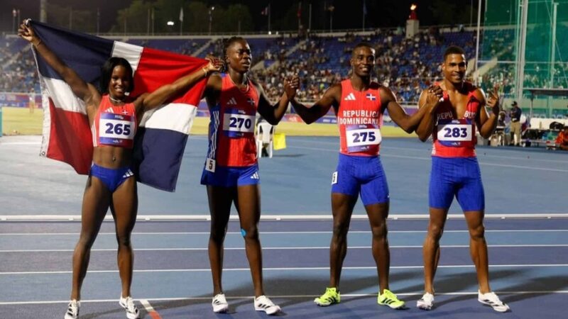 Dominicana Recupera Oro en Relevo Mixto en Juegos Centroamericanos