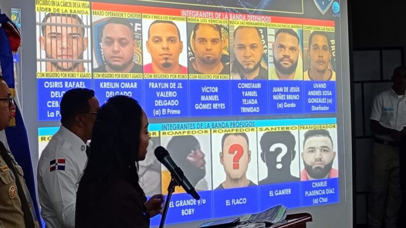 Policía Nacional Desmantela Notoria Banda Criminal en Santo Domingo
